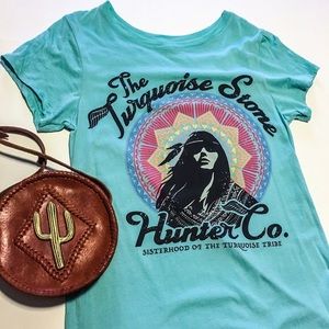 Spell & The Gypsy Collective Tops - Spell And The Gypsy RARE Turquoise Stone Tee Spell & The Gypsy Collective Tops - Spell And The Gypsy RARE Turquoise Stone Tee
